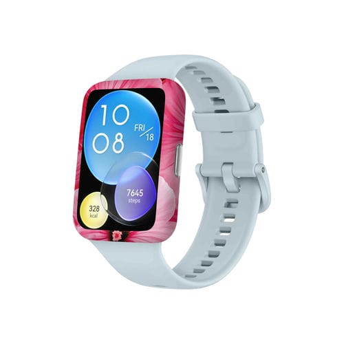 Huawei_Watch Fit 2_Pink_Flower_1